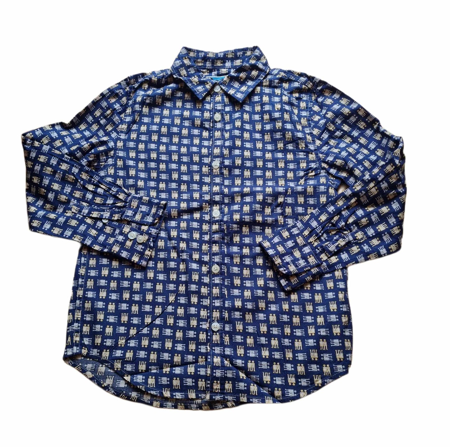 People Navy Shirt Boys 7-8 Years