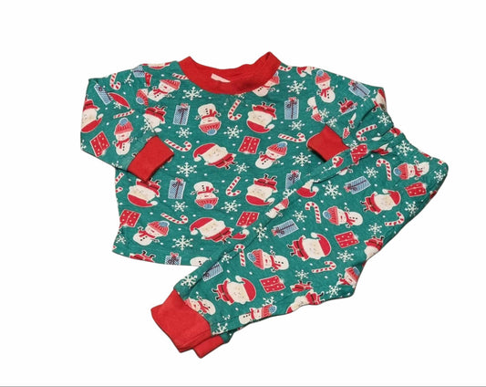 PEACOCKS Christmas Pyjamas Boys 6-9 Months