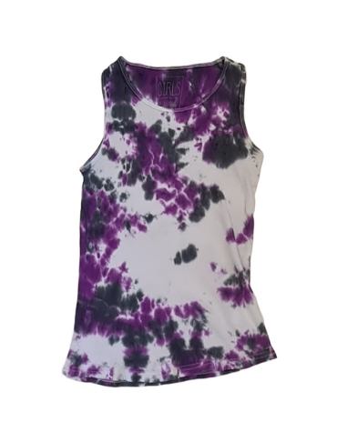 PEACOCKS Tye Dye Vest Girls 9-10 Years