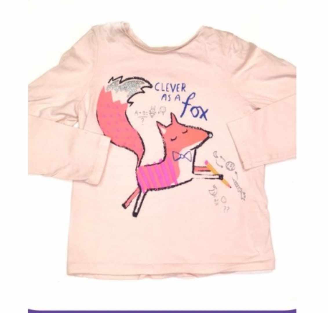 M&S Fox Top Girls 5-6 Years