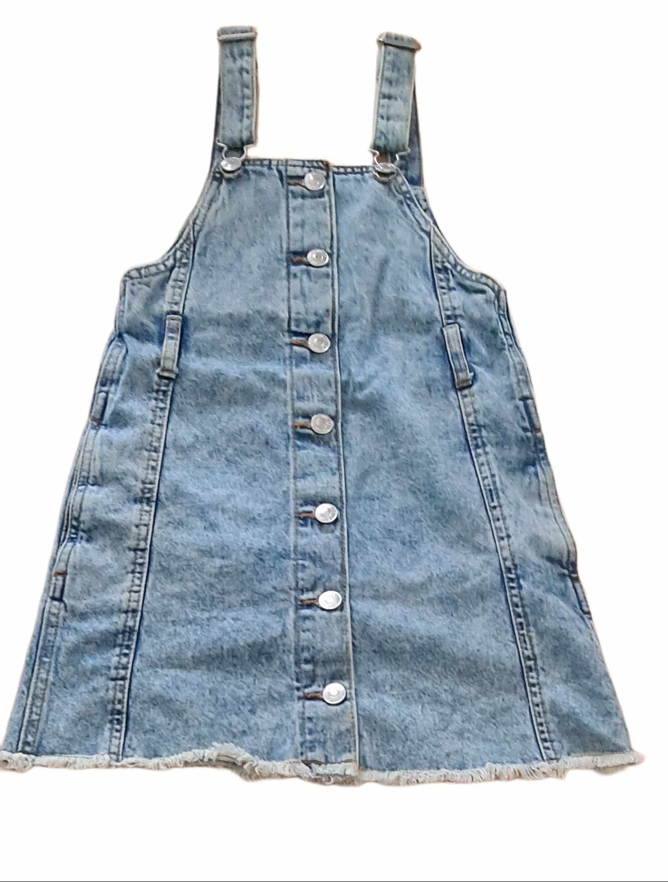 PRIMARK Denim Pinafore Girls 8-9 Years