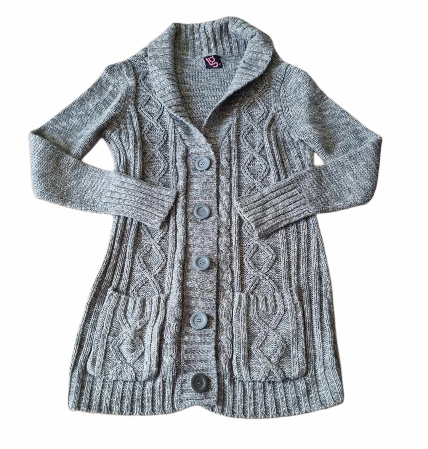 Grey Cardigan Women's Size 14