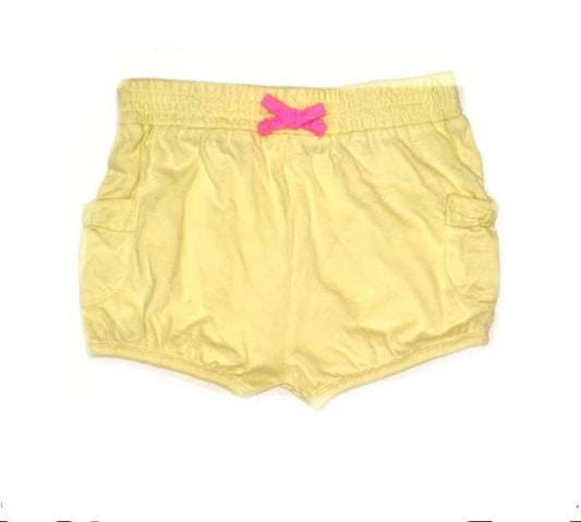 PRIMARK Yellow Shorts Girls 18-24 Months