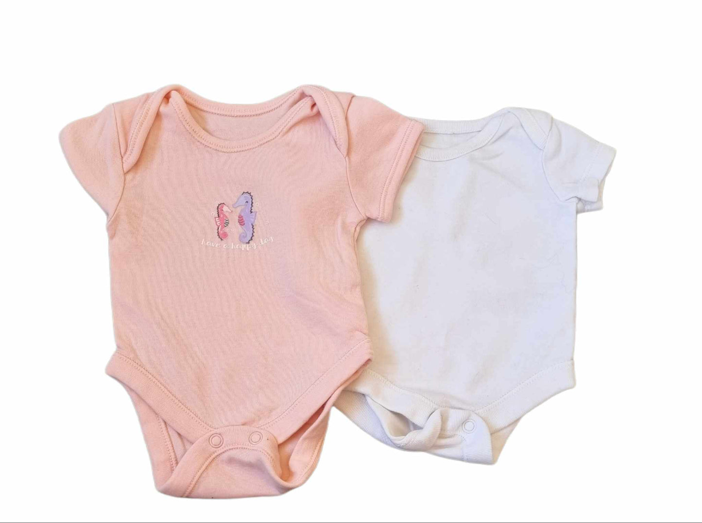 Set of Two Vests Girls Newborn