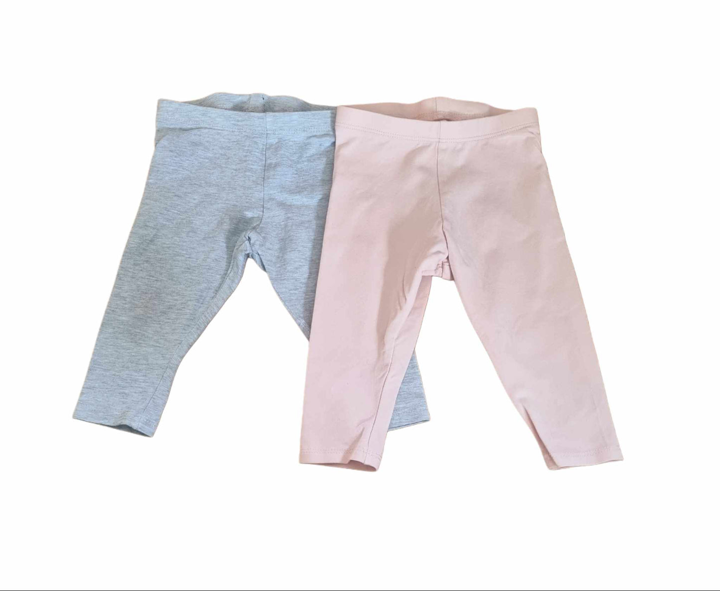 Two Pairs of Leggings Girls 6-9 Months