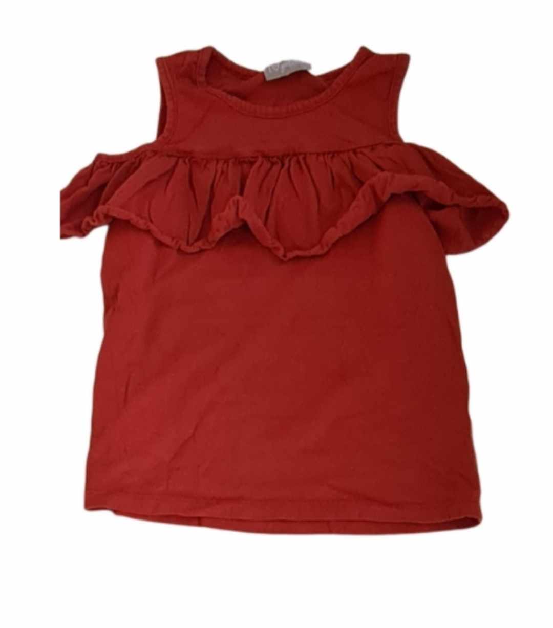 MATALAN Red Top Girls 6-7 Years