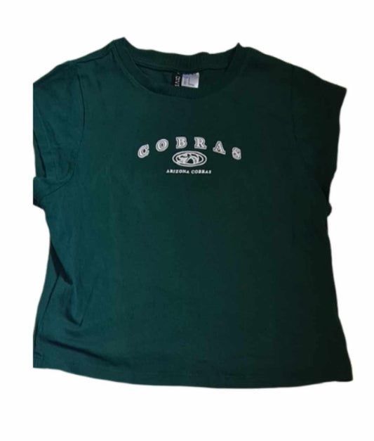 COBRAS Green Tee Girls 6-7 Years