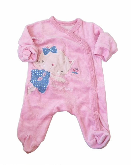 PEP CO Cat Sleepsuit Girls Newborn