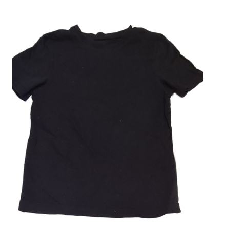 GEORGE Black Tee Girls 7-8 Years