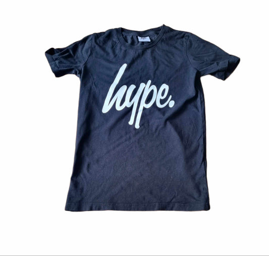 HYPE Black Tee Boys 11-12 Years