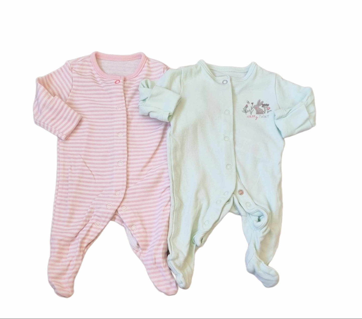 PRIMARK Sleepsuit Set Girls Newborn