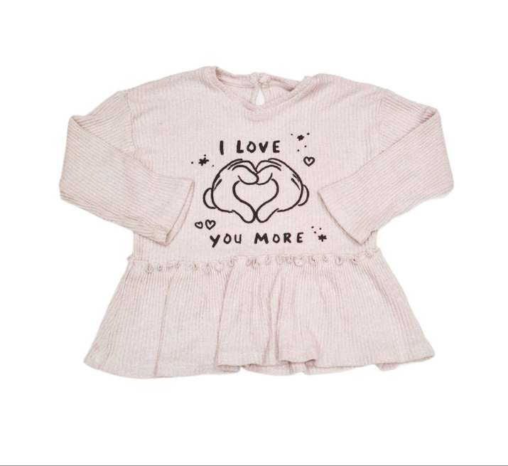 DISNEY Pink Top Girls 18-24 Months