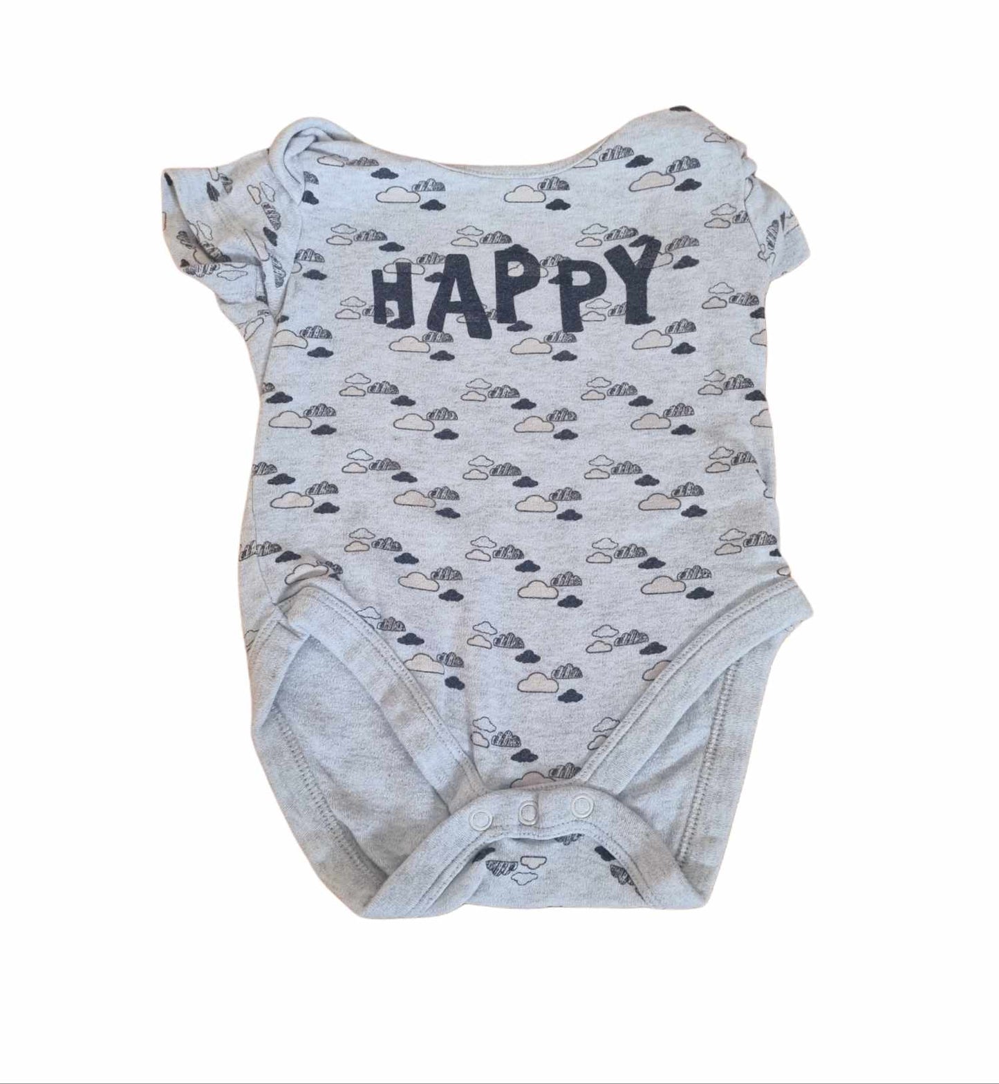 MINI CLUB 'Happy' Vest Boys 6-9 Months