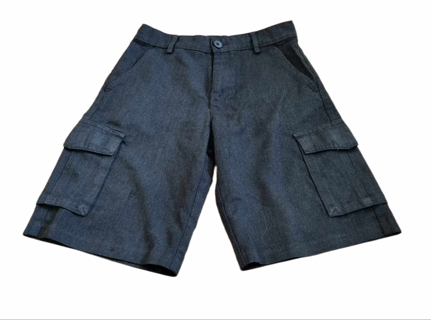 GEORGE Grey School Shorts Boys 9-10 Years