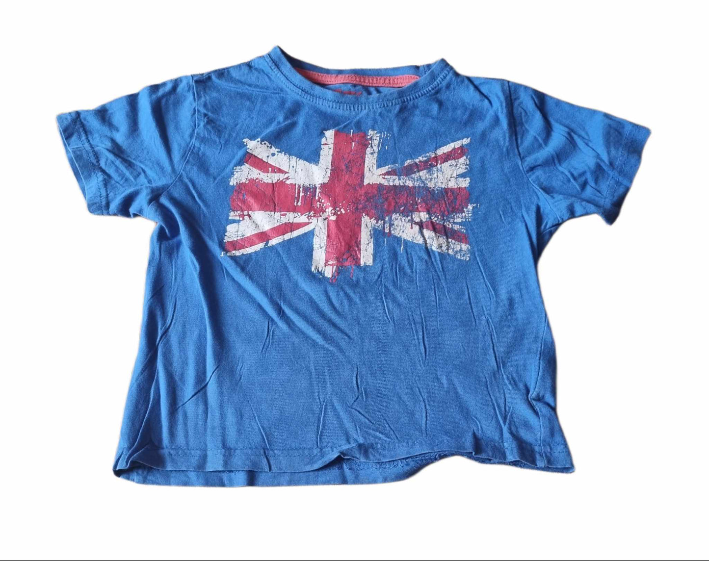 PRIMARK Union Jack Tee Boys 3-4 Years