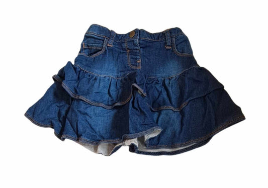 NUTMEG Denim Skirt Girls 5-6 Years