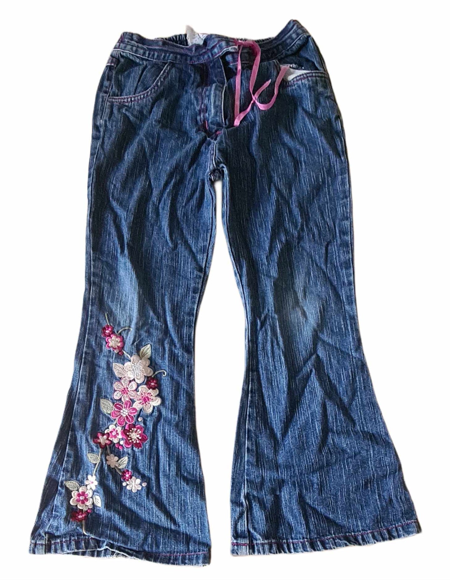 KIDS ULMTD Floral Jeans Girls 6-7 Years