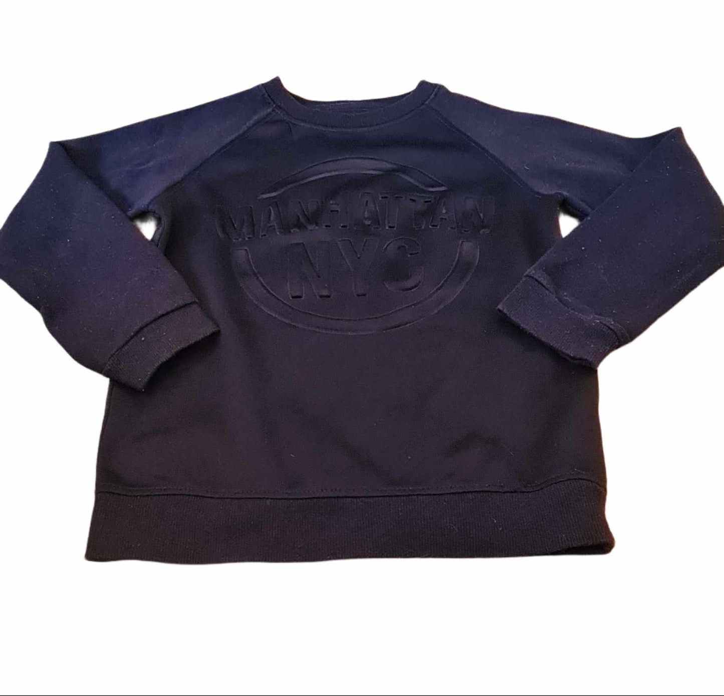 PRIMARK Black Jumper Boys 7-8 Years