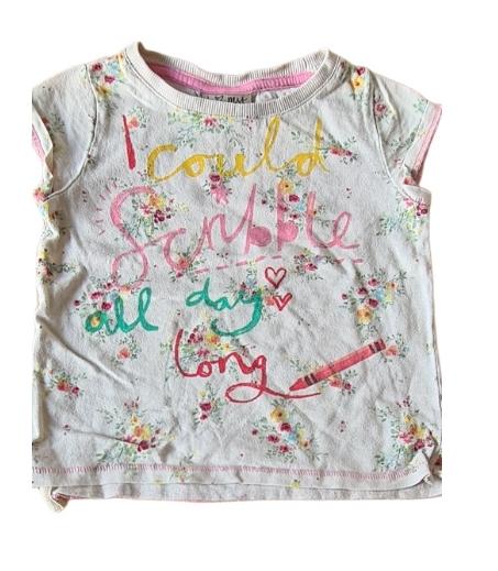 NEXT 'Scribble' T-Shirt Girls 18-24 Months