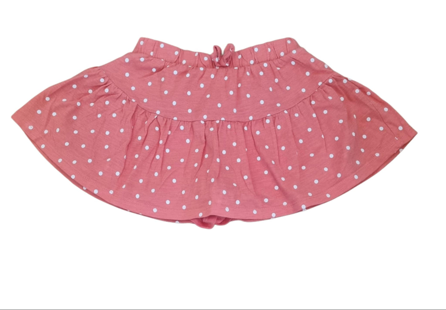 MATALAN Spotty Skirt with Under Shorts Girls 4-5 Years