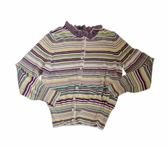 Striped Cardigan Girls 6-7 Years