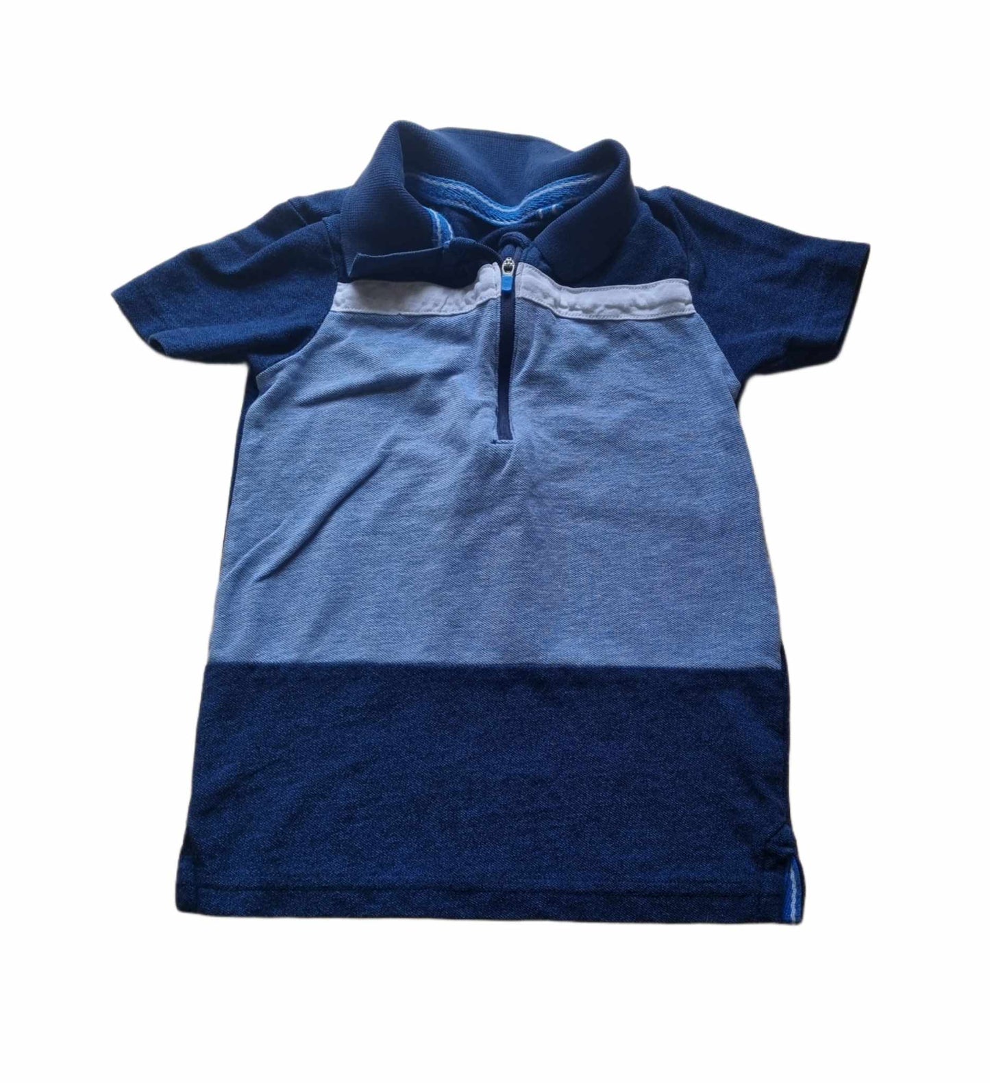 GEORGE Blue Polo Shirt Boys 4-5 Years