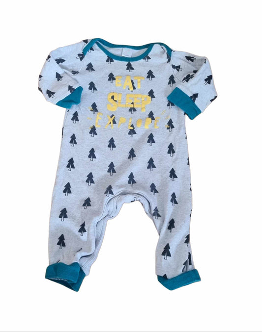 MINI CLUB 'Explore' Sleepsuit Boys 6-9 Months