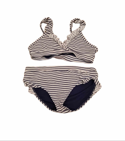 Striped Bikini Girls 9-10 Years