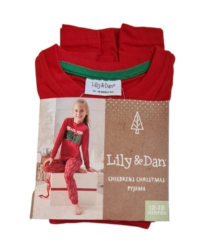 LILY & DAN Brand New Pyjamas Girls 12-18 Months