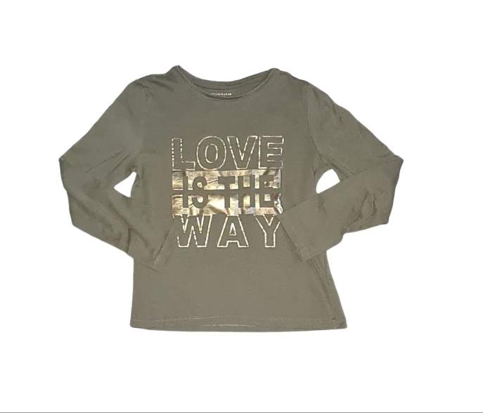 PRIMARK Khaki Top Girls 8-9 Years