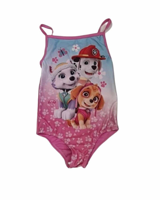 PAW PATROL Swim Costume Girls 5-6 Years