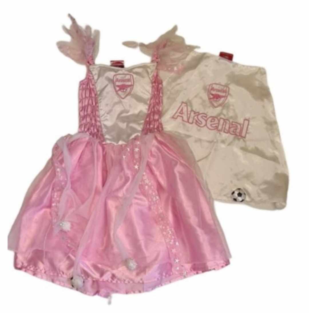 ARSENAL Fairy Dress Girls 5-6 Years