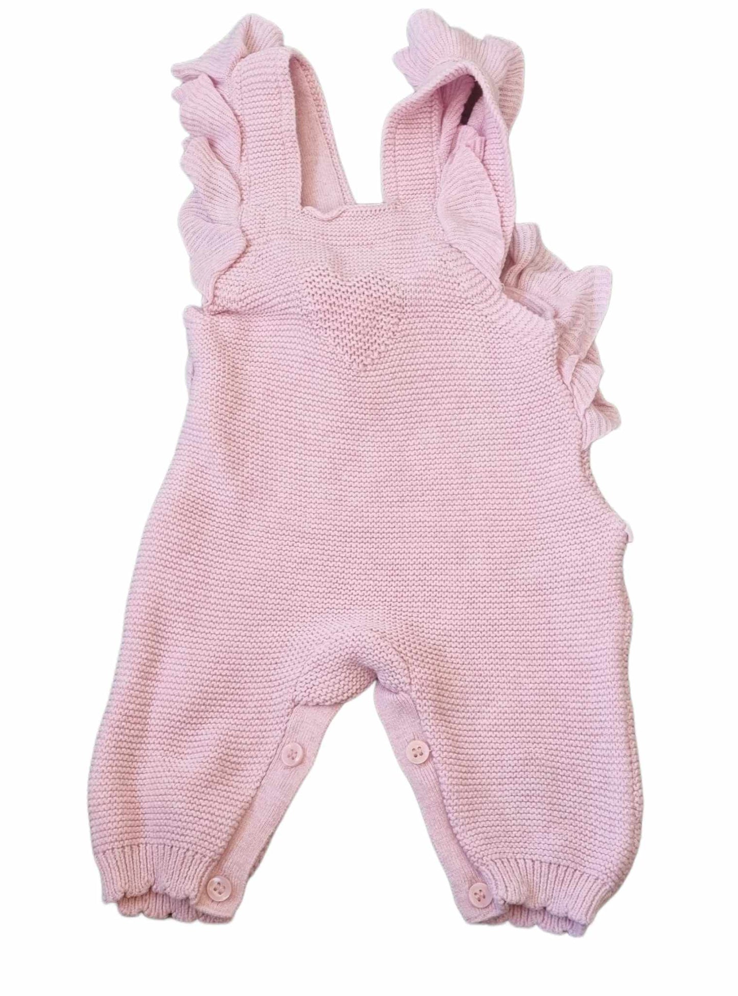 MOTHERCARE Pink Dungarees Girls Newborn