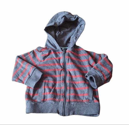 Striped Hoodie Boys 2-3 Years