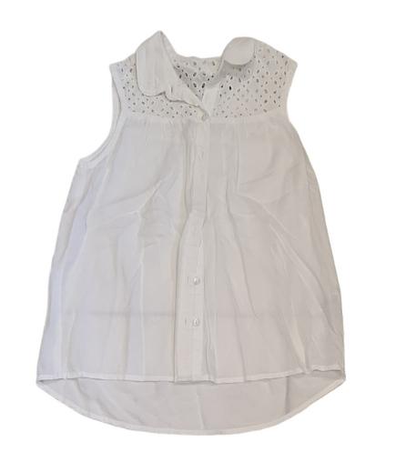 M&CO White Blouse Girls 9-10 Years