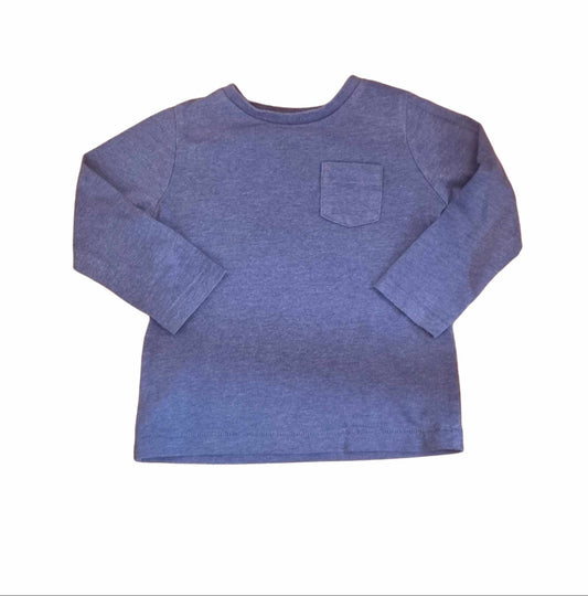 M&S Blue Top Boys 18-24 Months