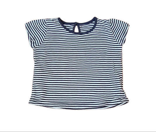 MATALAN Striped Tee Girls 18-24 Months