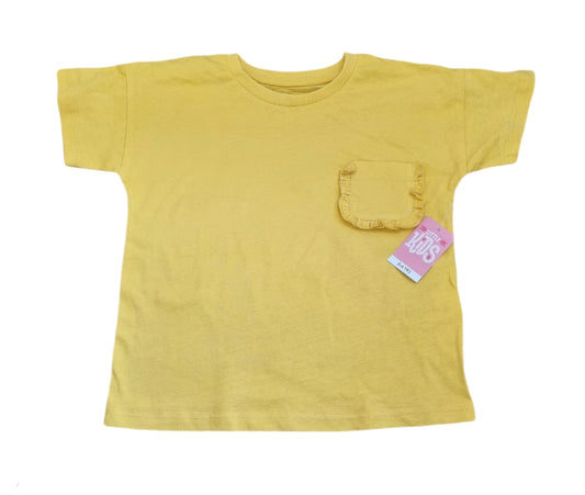 BRAND NEW Yellow Tee Girls 3-4 Years