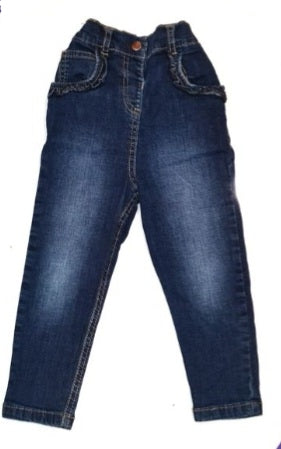 GEORGE Blue Denim Jeans Girls 2-3 Years