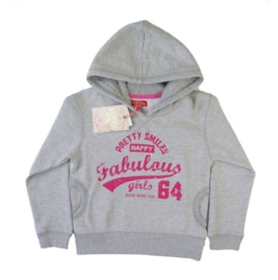 FUNKY DIVA Brand New Grey Hoodie Girls 2-3 Years