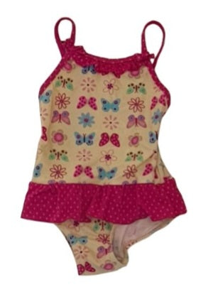 MATALAN Butterfly Swimming Costume Girls 2-3 Years