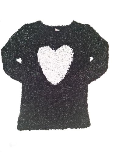 TU Heart Jumper Girls 7-8 Years