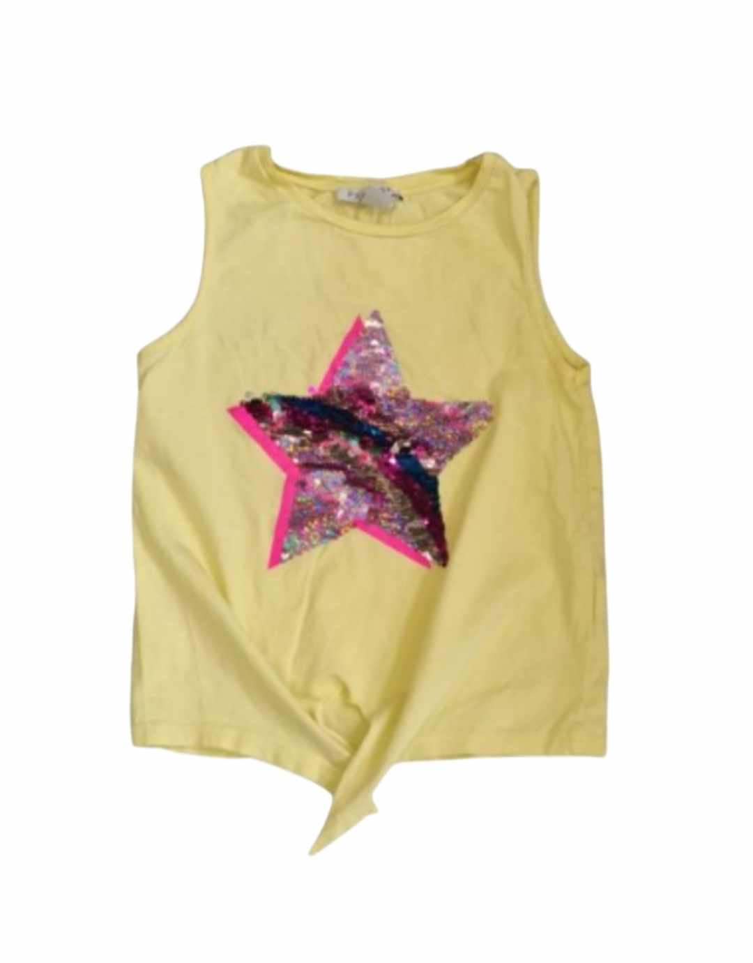 PRIMARK Star Tie Vest Girls 6-7 Years