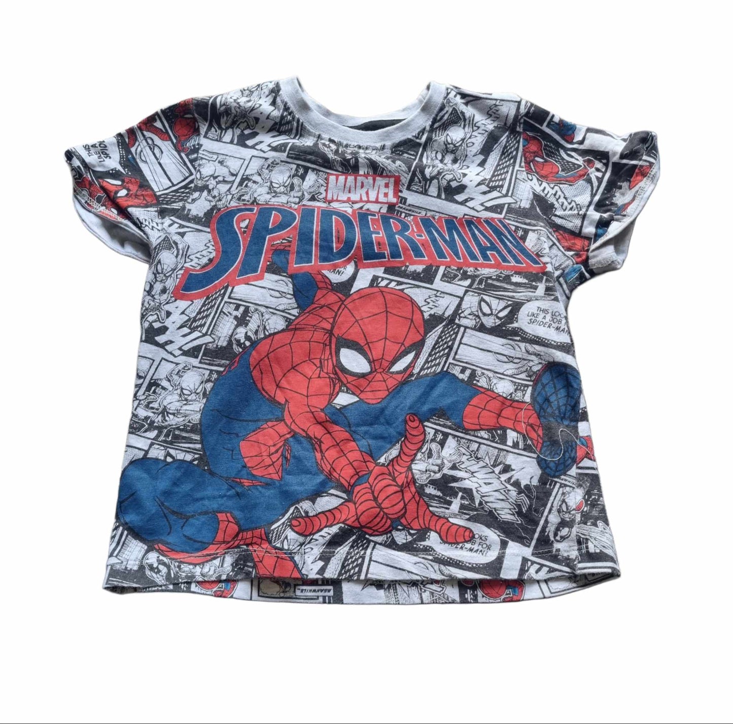 MARVEL Spiderman Tee Boys 5-6 Years