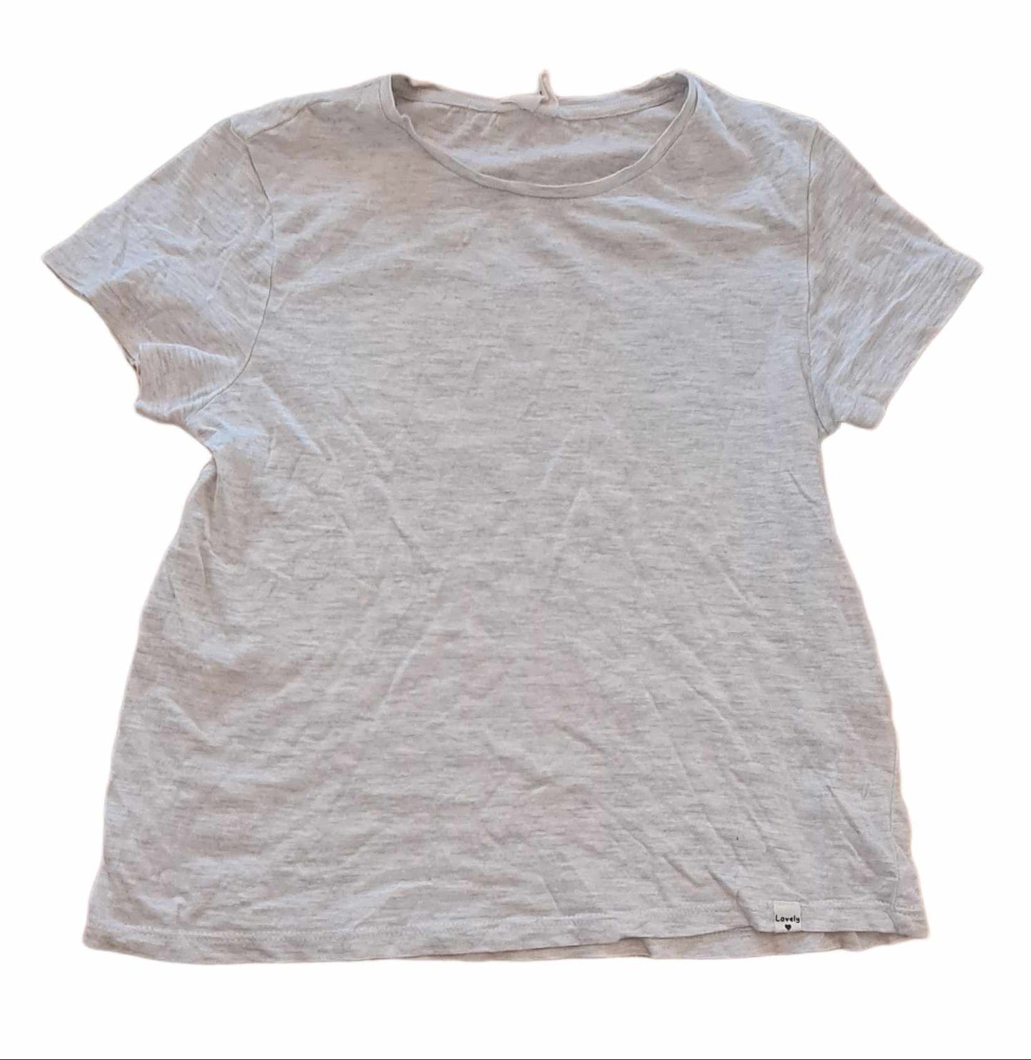 LEFTIES Grey Tee Girls 9-10 Years