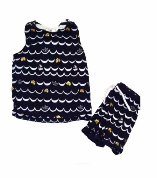 M&S Two Piece Set Girls 5-6 Years