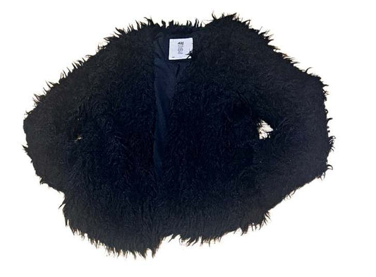 H&M Faux Fur Jacket Girls 8-10 Years