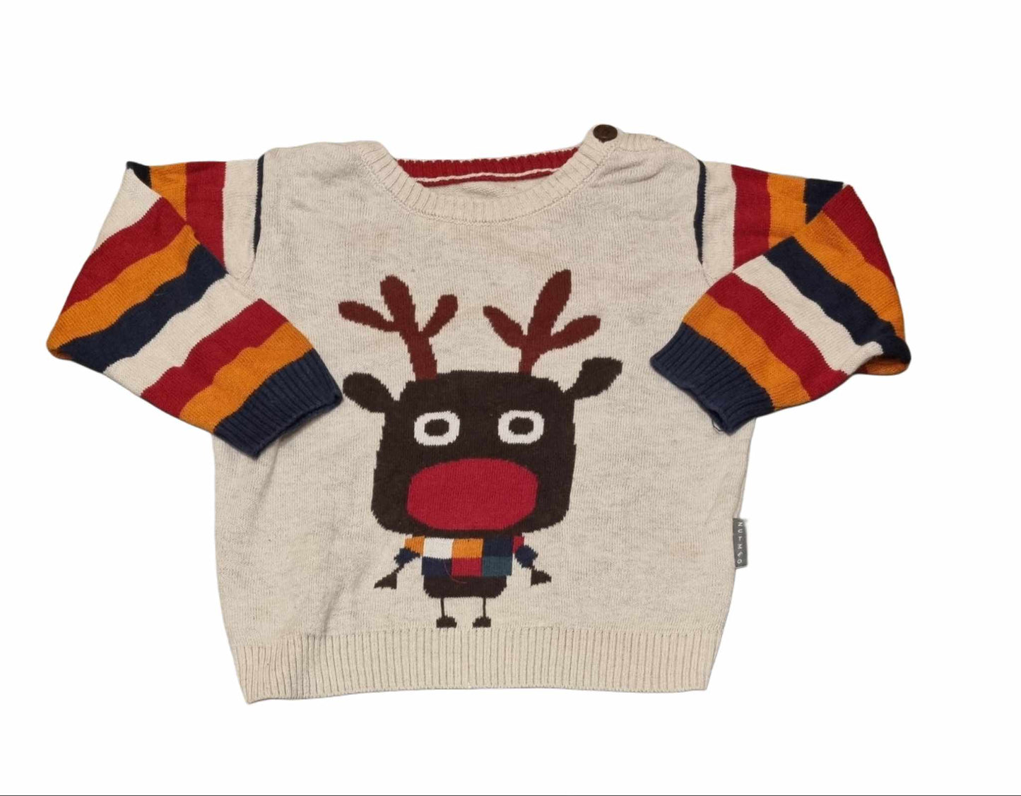 NUTMEG Christmas Jumper Boys 6-9 Months