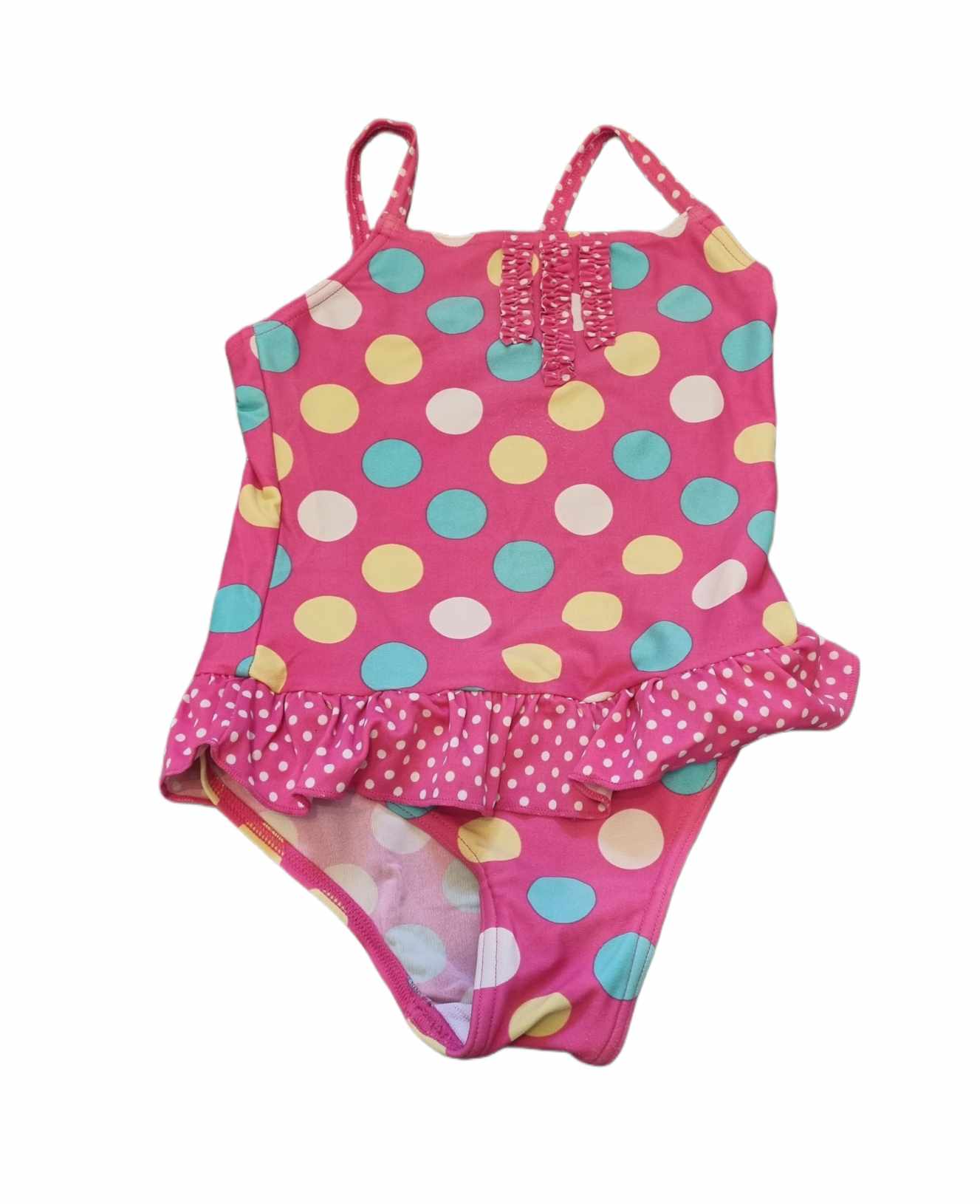 GEORGE Polka Dot Swimsuit Girls 4-5 Years