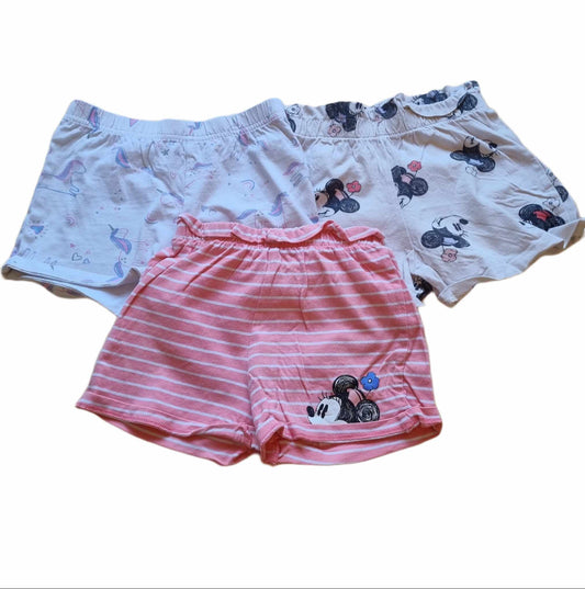 Pyjama Shorts Bundle Girls 3-4 Years
